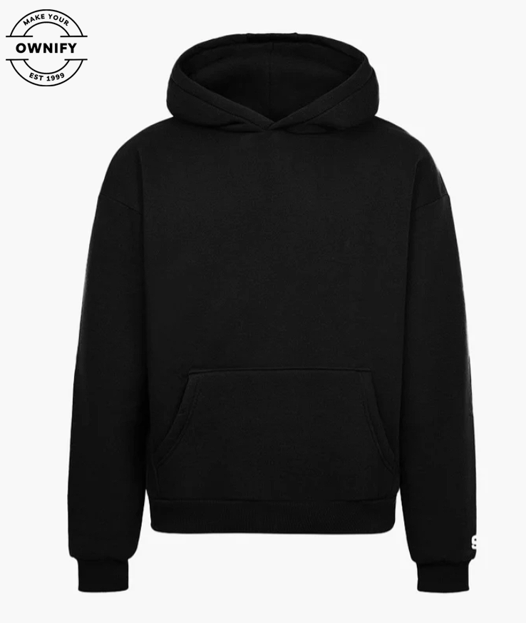 Personalized Signature Hoodies Black