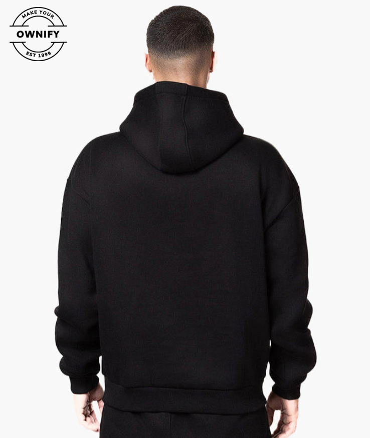 Personalized Signature Hoodies Black