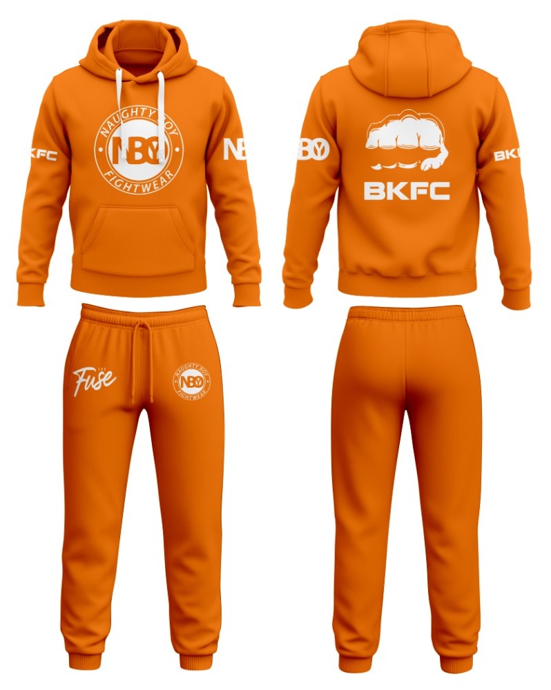 Custom Design Tracksuits Orange