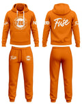 Custom Design Tracksuits Orange