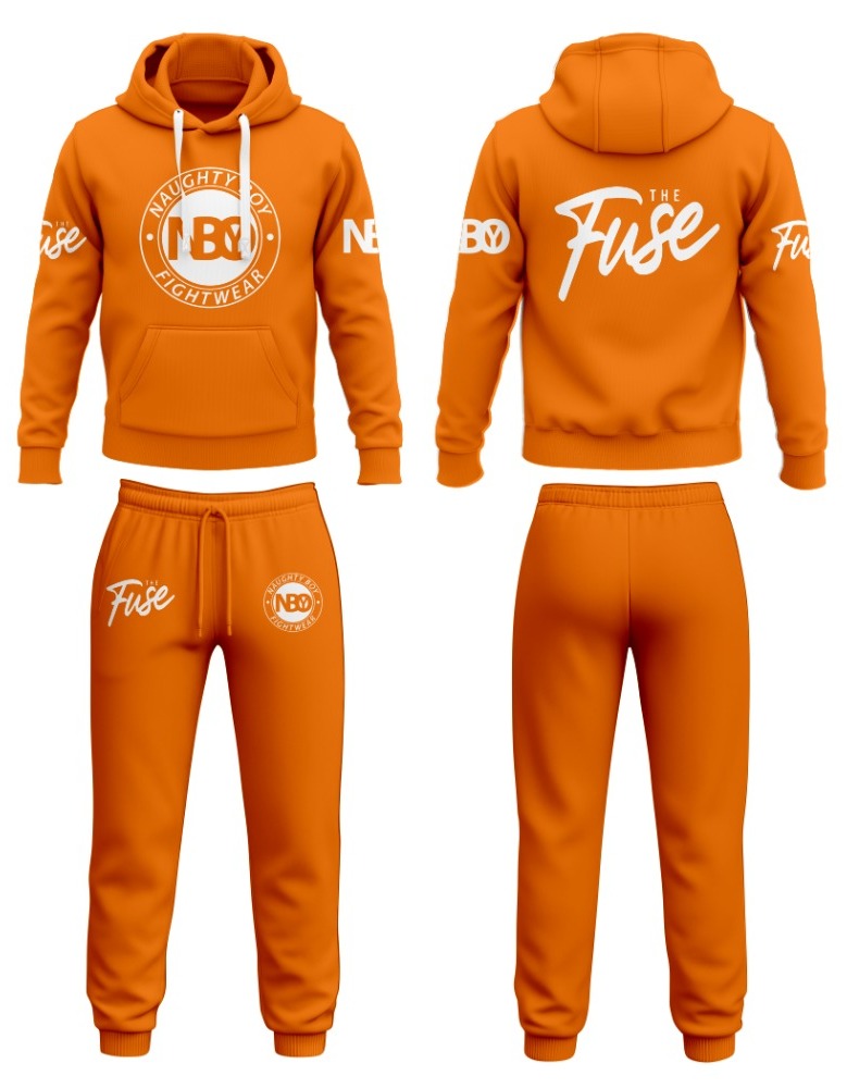 Custom Design Tracksuits Orange