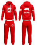 Custom Design Tracksuits Red